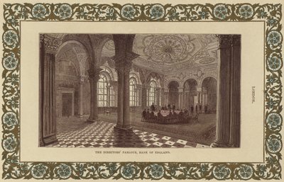 Le salon des directeurs à la Banque d