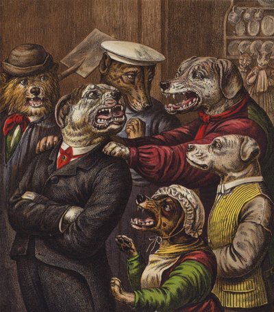 Le dîner des chiens - English School