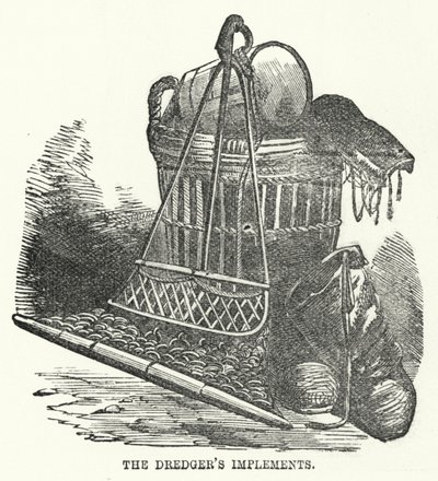 Outils du dragueur (gravure) - English School