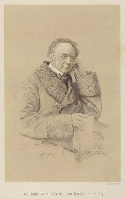 Le Duc de Buccleuch et Queensberry, KG (lithographie) - English School