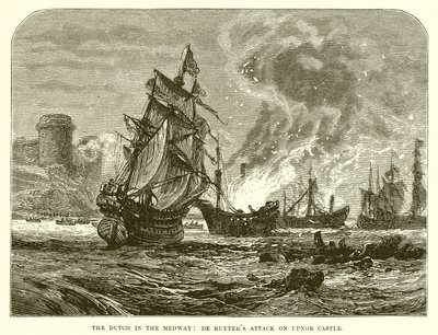 Les Hollandais dans la Medway : L