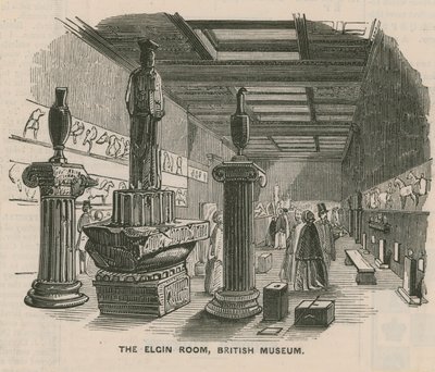 Salle Elgin au British Museum - English School