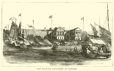 Les usines anglaises à Canton - English School