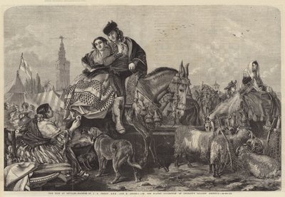 La foire de Séville (gravure) - English School