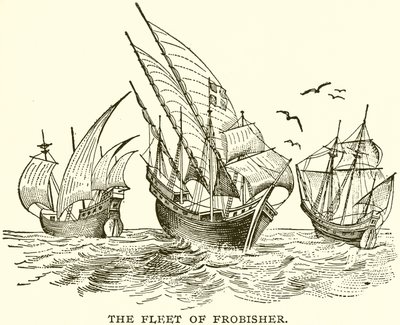 La flotte de Frobisher - English School
