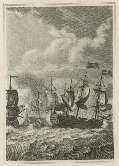 Les Français vaincus par Lord Howe à la Glorieuse Première de Juin - English School