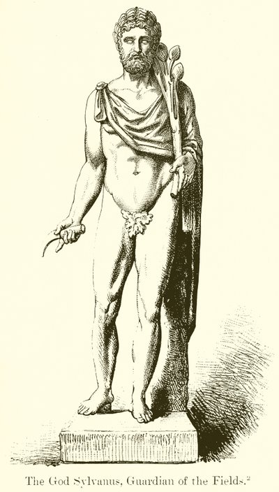 Le dieu Sylvanus, gardien des champs - English School