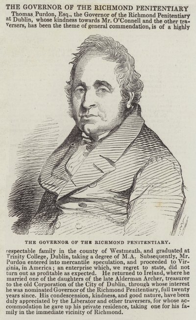 Le gouverneur du pénitencier de Richmond - English School