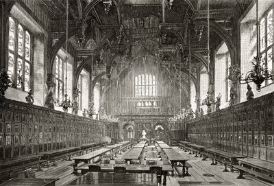 La Grande Salle du Middle Temple, de 