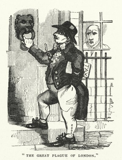 La grande peste de Londres - English School