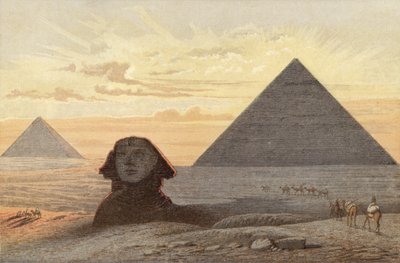 Le Grand Sphinx et les Pyramides de Gizeh - English School