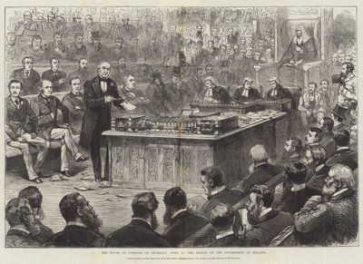 La Chambre des communes le jeudi 8 avril, le débat sur le gouvernement de l