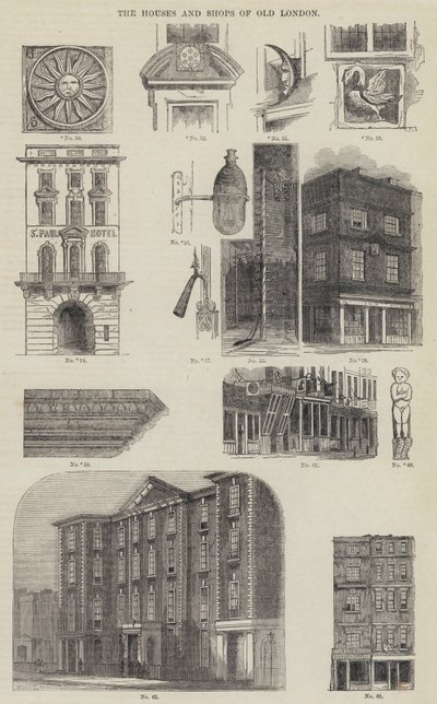 Les Maisons et Boutiques du Vieux Londres - English School
