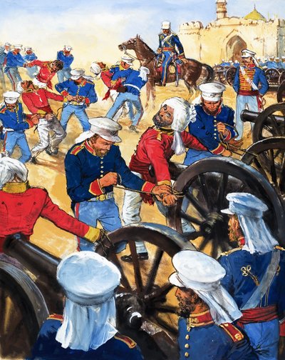 La révolte des Indiens - English School