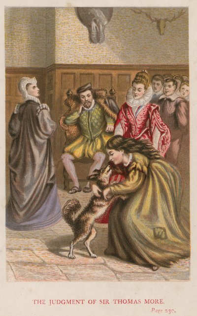 Le Jugement de Sir Thomas More - English School