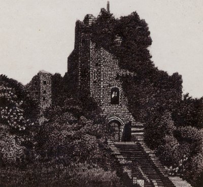 Le Donjon, Château de Cardiff - English School