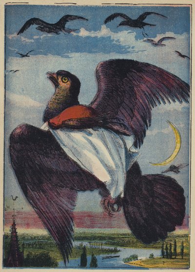 Le cerf-volant et le rouge-gorge - English School