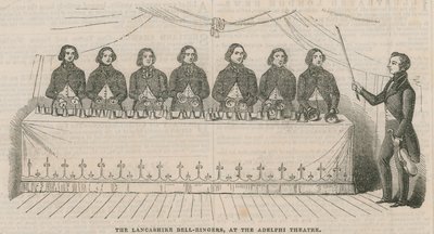Les sonneurs de cloches du Lancashire au théâtre Adelphi - English School