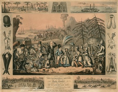 Le retour des Lapons dans leur pays natal sous la garde de M. Bullock et de son fils - English School