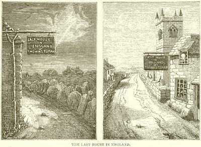 La dernière maison en Angleterre, la première maison en Écosse - English School