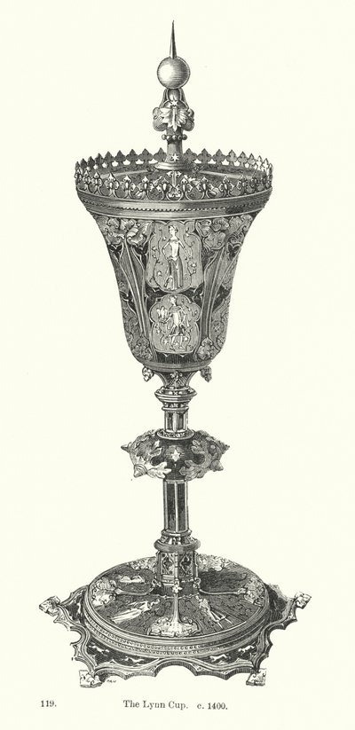 La Coupe de Lynn, vers 1400 - English School