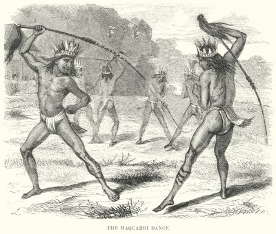 La danse Maquarri (gravure) - English School