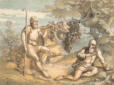 Les Hommes envoyés pour explorer Canaan - English School