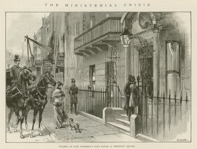 La crise ministérielle - English School