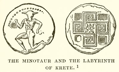 Le Minotaure et le labyrinthe de Crète - English School