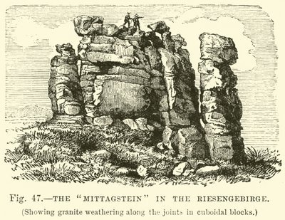 Le Mittagstein dans les Monts des Géants - English School