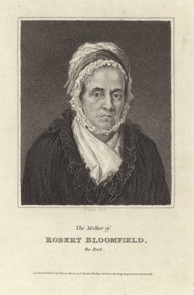 La mère de Robert Bloomfield, le poète - English School