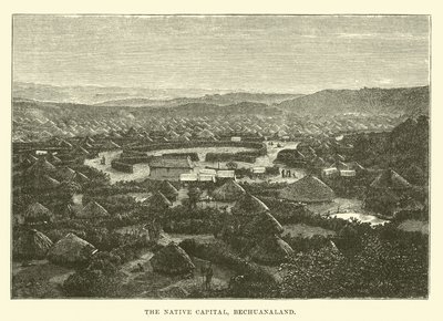 La capitale indigène, Bechuanaland - English School