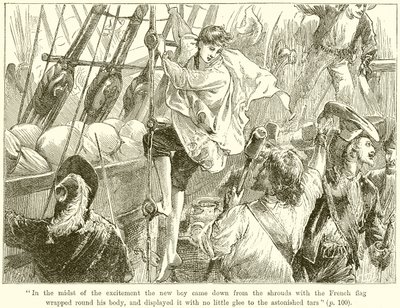Le nouveau garçon est descendu des haubans - English School