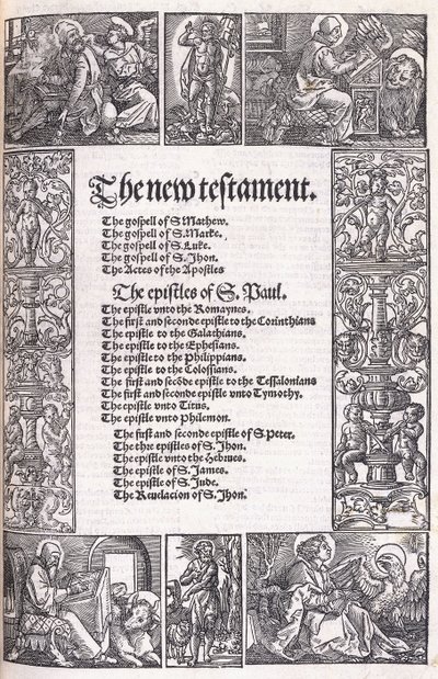 Le Nouveau Testament - English School