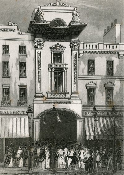 Le vieux théâtre Adelphi - English School