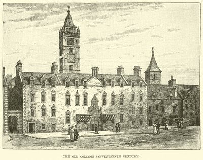 Le Vieux Collège, XVIIe siècle - English School