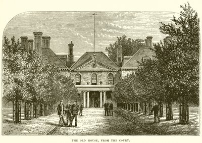 La vieille maison, depuis la cour - English School