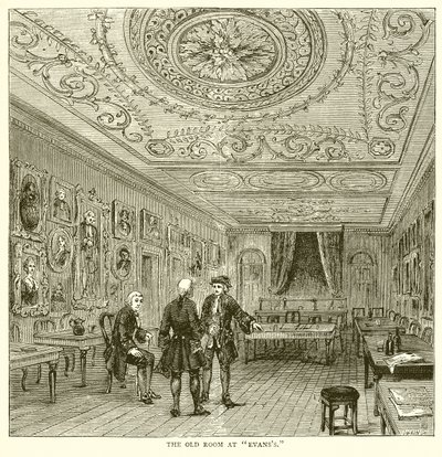 La vieille salle chez Evans - English School