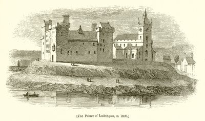 Le palais de Linlithgow, en 1600 - English School