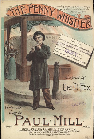 Le siffleur de penny - English School