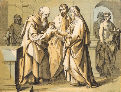 La Présentation au Temple - English School