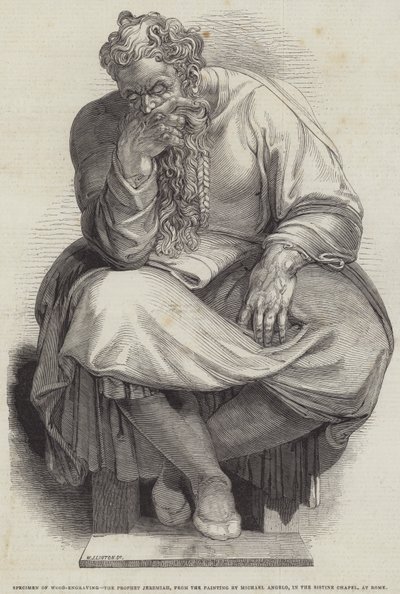 Le prophète Jérémie, d