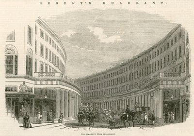 Le Quadrant, Regent Street, Londres - English School