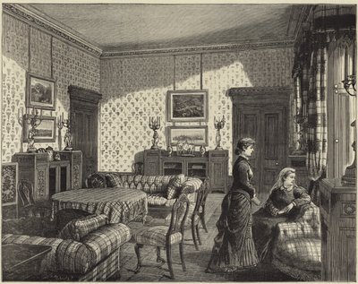 La Reine à Balmoral - English School