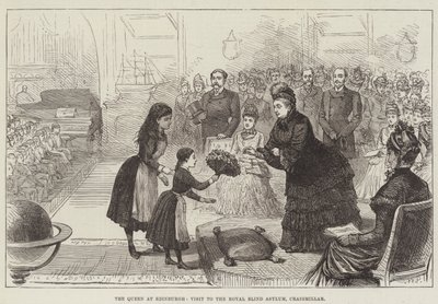 La Reine à Édimbourg, visite à l