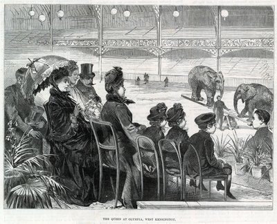 La Reine à Olympia, West Kensington - English School