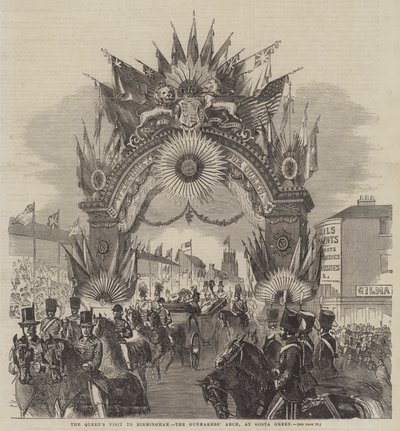 Visite de la Reine à Birmingham, l