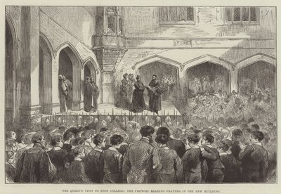 La visite de la reine au Collège d