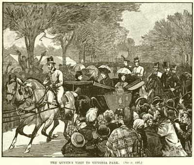 La visite de la reine au parc Victoria - English School