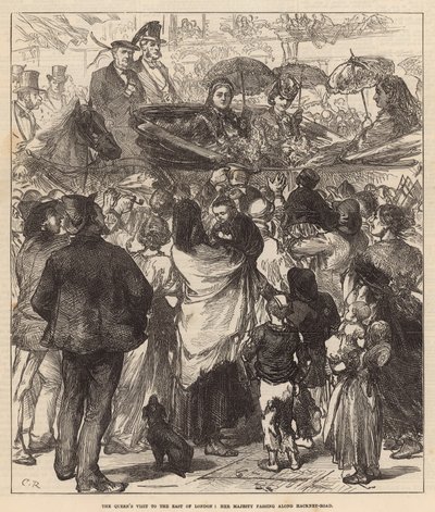 La visite de la reine à l